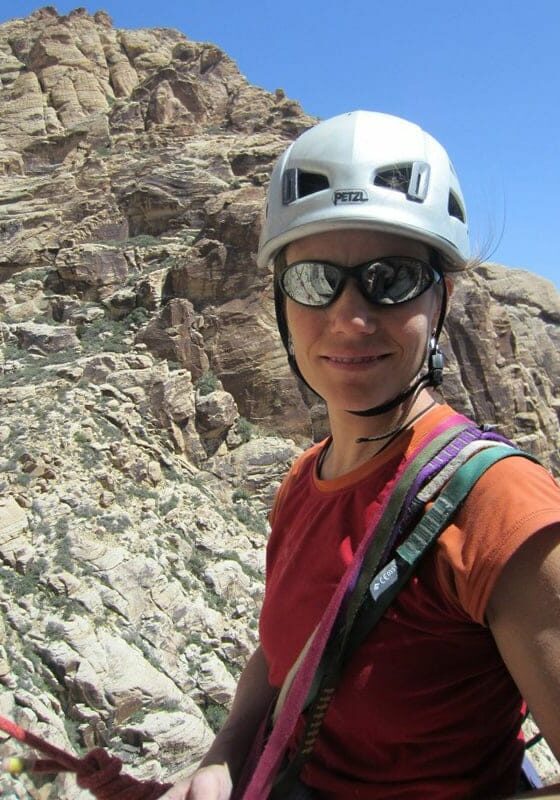 Sara Reeder - New Hampshire climbing, skiing, and mountaineering guide.